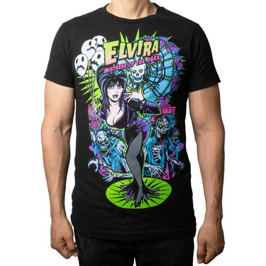 Elvira Zombie Ferris Wheel T-Shirt - Kreepsville